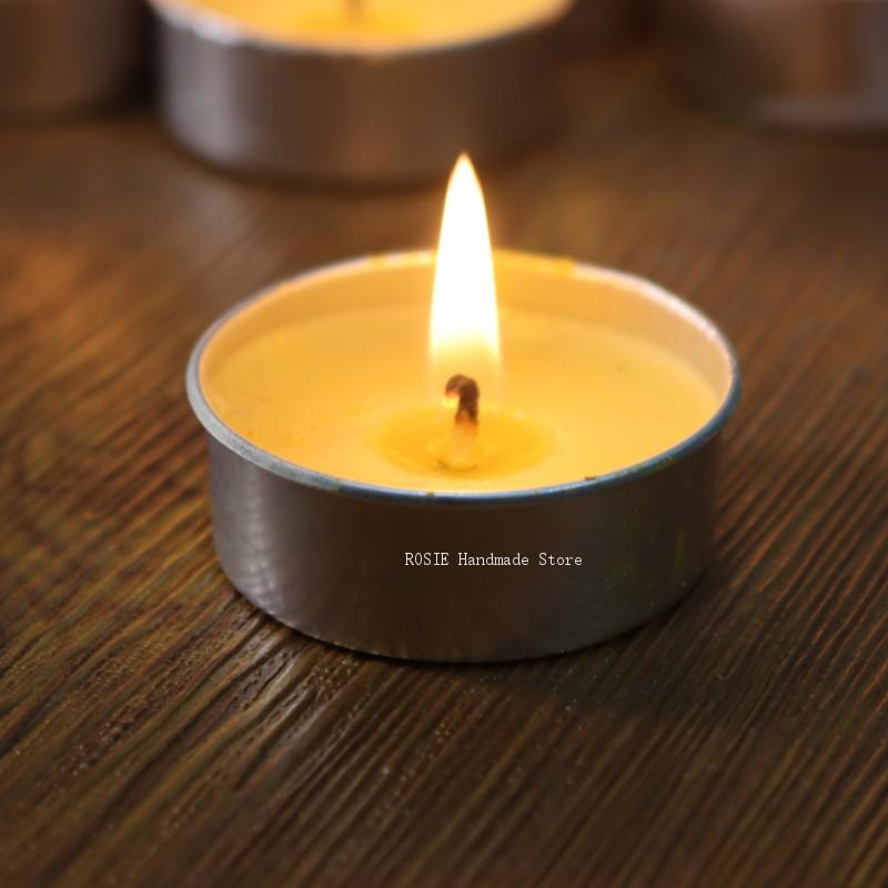 Candle Containers - Lege Thee Wax Cirkelvormige Aluminium Doos