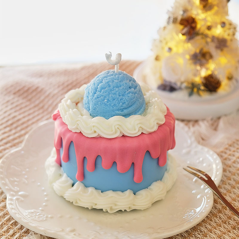 Soy Wax - Cakevormige geurkaarsen, creatieve kaarsen, handgemaakte sojawas