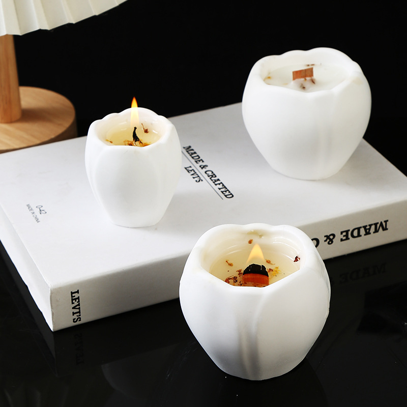 Candle Fragrance - Aromatherapiekaars voor huisdecoratie, tulpenvorm, langdurige geur,