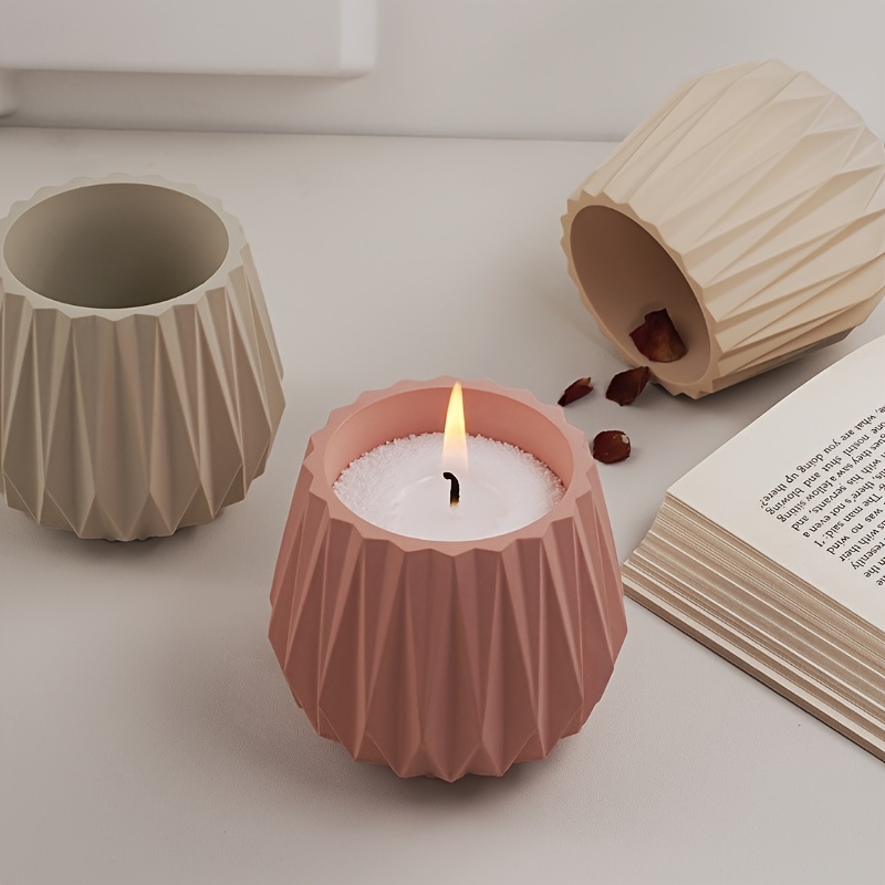 Candle Containers - Siliconen mal voor kaarsenhouders met gesneden