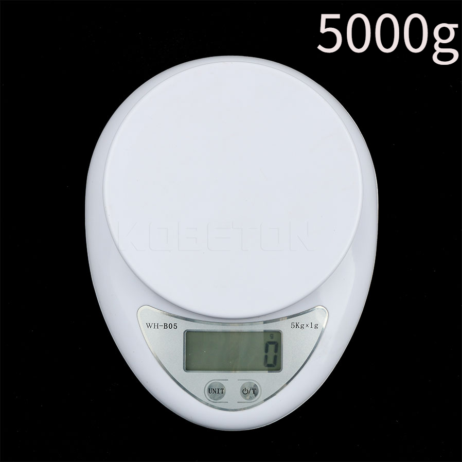 Candle Wax Scale - 5 kg/1 g LED elektronische weegschaal