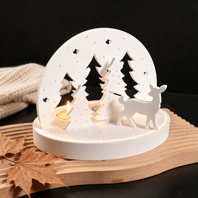 Kerst-Eland Theelicht Houder S - Candle Molds recensie en prijs