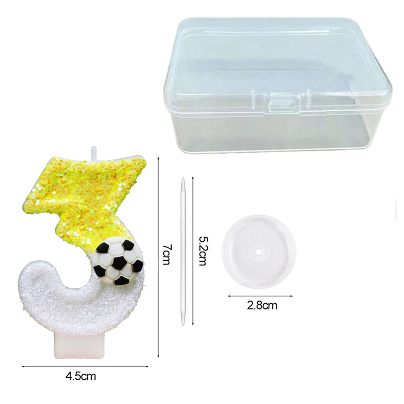 Geel-witte pailletten sport vo - Silk Candle recensie en prijs