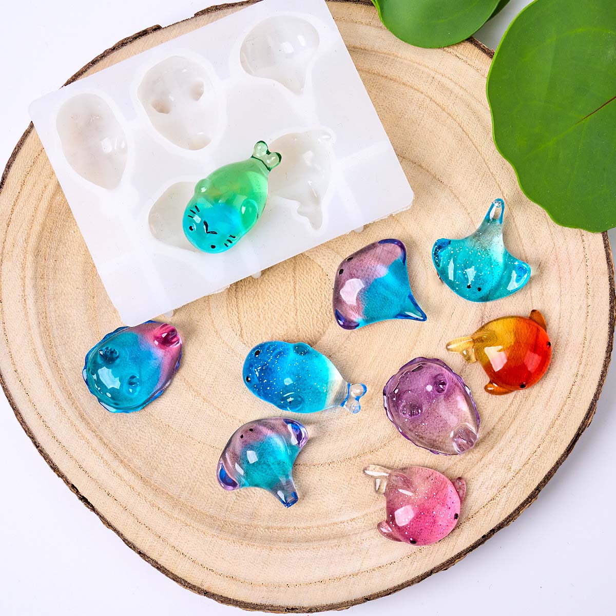 3D Healing Kawaii Manta Ray Wa - Candle Molds recensie en prijs