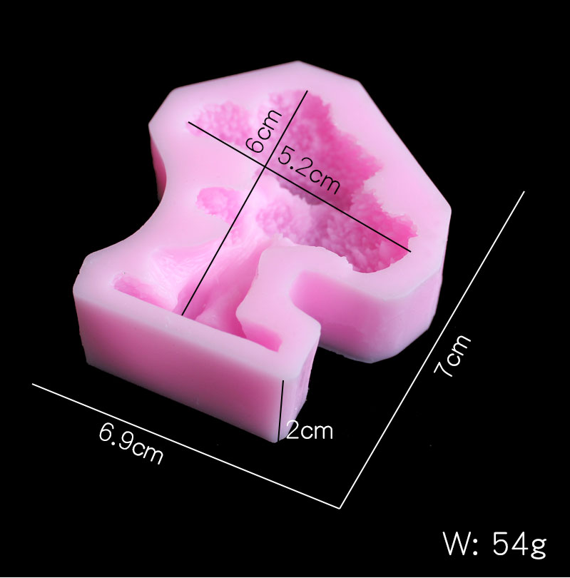 Pijnboom silicagel mal DIY zac - Candle Molds recensie en prijs