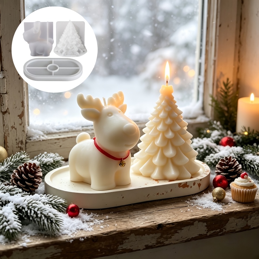 Kleisiliconenmal 3-delige set: - Candle Making Kit recensie en prijs