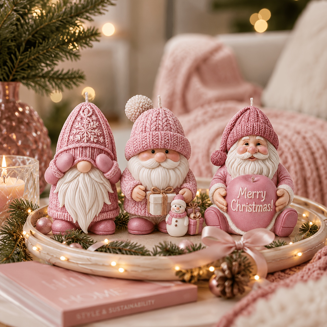 Kerstfeest Gnome Siliconen Kaa - Candle Making Kit recensie en prijs